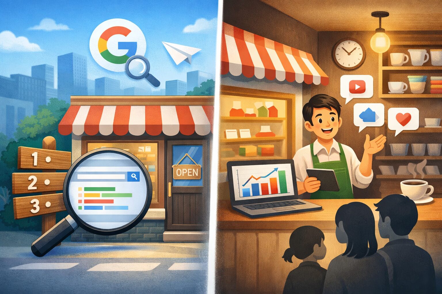 ga4-search-console-shop-analogy